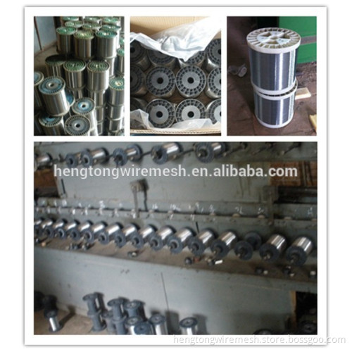 Gold supplier kitchen scourer material electro galvanized wire